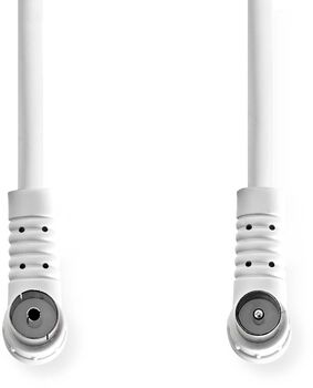 Nedis IEC (Coax) loftnetssnúra sveigð - 1,5 metrar