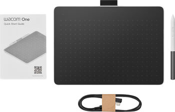 Wacom One S þráðlaust teikniborð - Svart