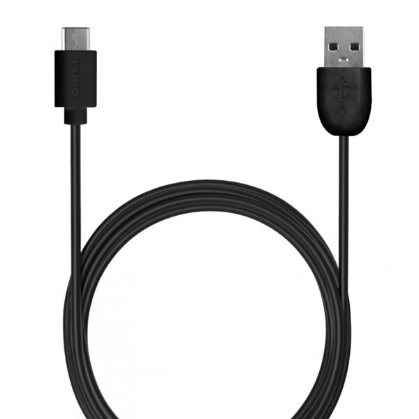 Puro USB-A í USB-C snúra - 1 metri