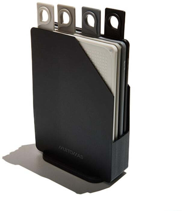 Muitomas skurðarbrettasett - Svart