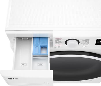 LG þvottavél og þurrkari CV50T6S2E1