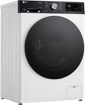 LG þvottavél og þurrkari CV94E7S2BA - Hvít