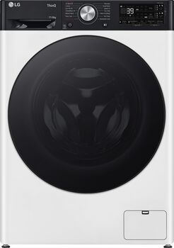 LG þvottavél og þurrkari CV94E7S2BA - Hvít