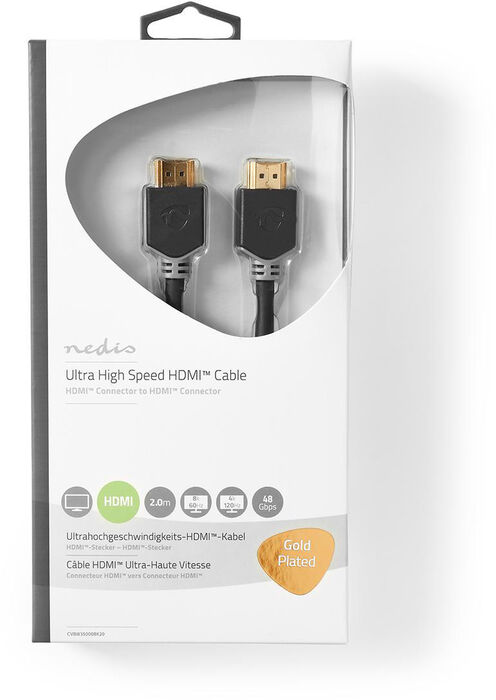 Nedis HDMI í HDMI snúra - 2 metrar