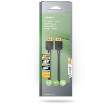 Nedis HDMI í HDMI snúra - 3 metrar 