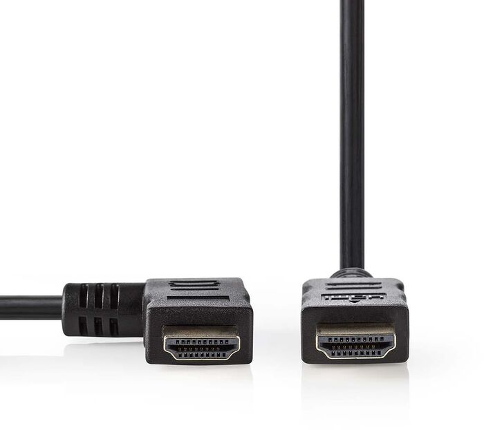 Nedis HDMI í HDMI snúra með 90° horni - 1,5 metrar