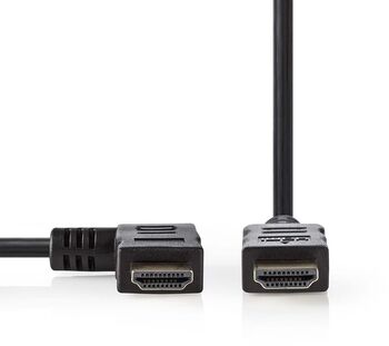 Nedis HDMI í HDMI snúra með 90° horni - 1,5 metrar