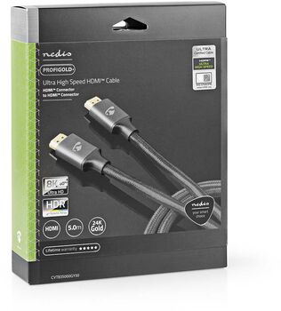 Nedis 8K@60Hz HDMI í HDMI snúra - 5 metrar