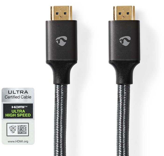 Nedis 8K@60Hz HDMI í HDMI snúra - 5 metrar