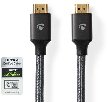 Nedis 8K@60Hz HDMI í HDMI snúra - 5 metrar