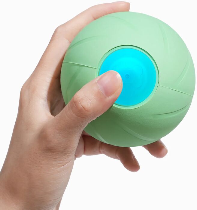 Cheerble Wicked Ball PE gæludýraleikfang - Grænn