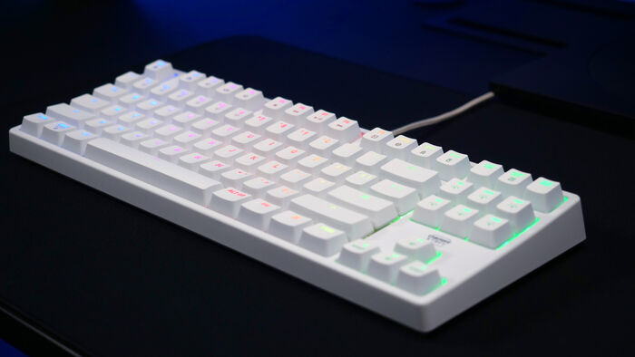 Cherry Xtrfy K4V2 leikjalyklaborð - Hvítt
