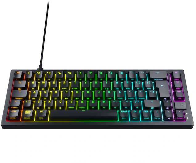 Cherry Xtrfy K5 V2 TKL mekanískt lyklaborð - Svart