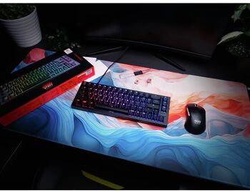 Cherry Xtrfy K5 V2 TKL mekanískt lyklaborð - Svart