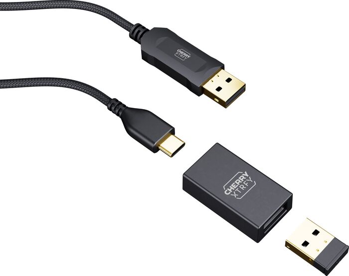 Cherry Xtrfy M64 leikjamús - Svört