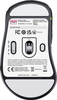 Cherry Xtrfy M64 Pro leikjamús - Svört