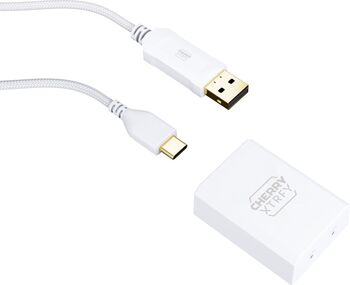 Cherry Xtrfy M64 Pro leikjamús - Hvít