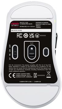 Cherry Xtrfy M64 Pro leikjamús - Hvít