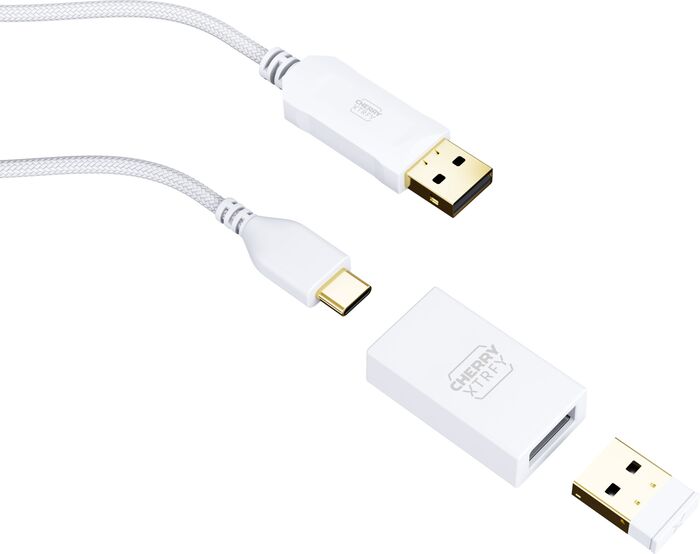 Cherry Xtrfy M64 leikjamús - Hvít
