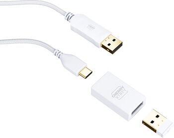 Cherry Xtrfy M64 leikjamús - Hvít