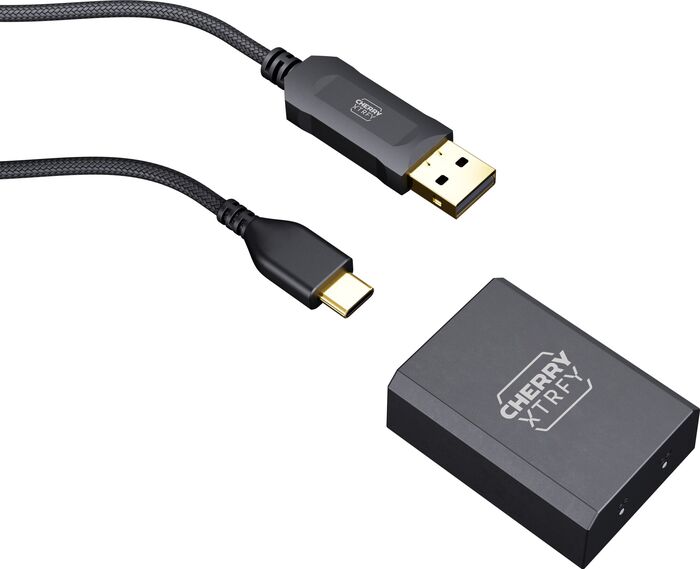 Cherry Xtrfy M68 Pro leikjamús - Svört