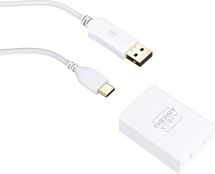 Cherry Xtrfy M68 Pro leikjamús - Hvít