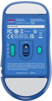 Cherry Xtrfy M68 leikjamús - Hvít