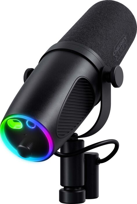 Cherry Xtrfy Ngale X XLR / USB hljóðnemi - Svartur