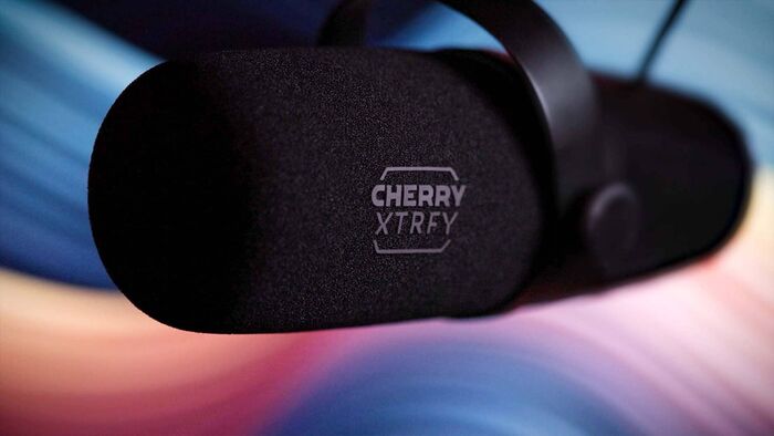 Cherry Xtrfy Ngale X XLR / USB hljóðnemi - Svartur