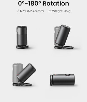Soundcore Nebula standur fyrir Capsule skjávarpa - Svartur