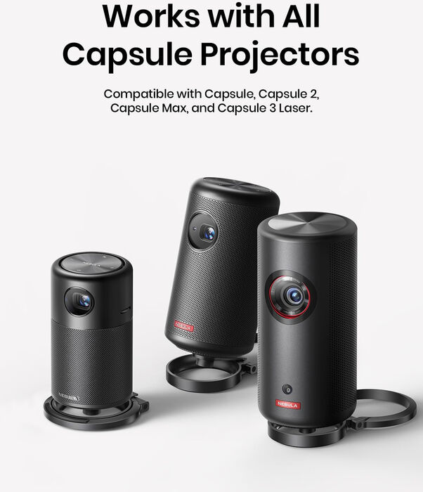 Soundcore Nebula standur fyrir Capsule skjávarpa - Svartur