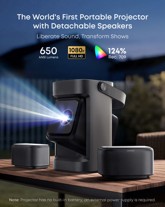 Soundcore Nebula P1 skjávarpi