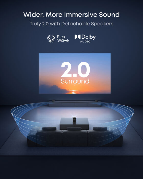 Soundcore Nebula P1 skjávarpi