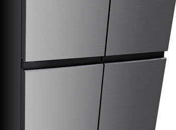 Delonghi tvöfaldur kæli- og frystiskápur D4D90X25D - Stál