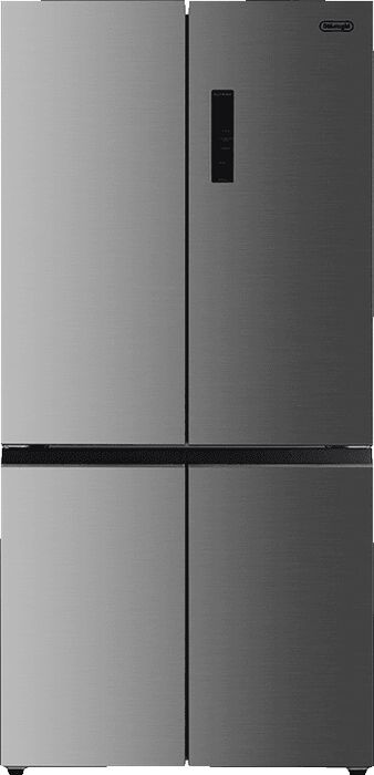 Delonghi tvöfaldur kæli- og frystiskápur D4D90X25D - Stál