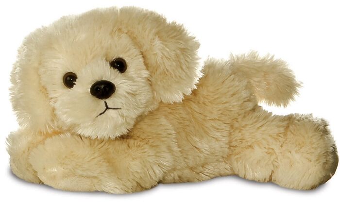 Flopsies bangsi Golden Retriever hundur - 21 cm