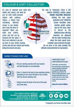 Dr. Beckmann lita- og óhreinindagildra 30 stk 