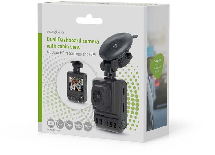 Nedis bílamyndavél DCAM2024BK - Svört