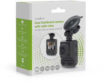 Nedis bílamyndavél DCAM2024BK - Svört