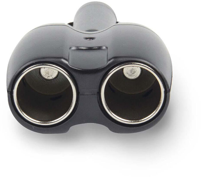 Nedis 12V fjöltengi í bíl - Svart