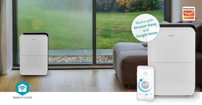 Nedis SmartLife rakaþéttir 30L - Hvítur