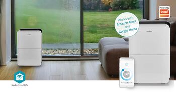 Nedis SmartLife rakaþéttir 30L - Hvítur 