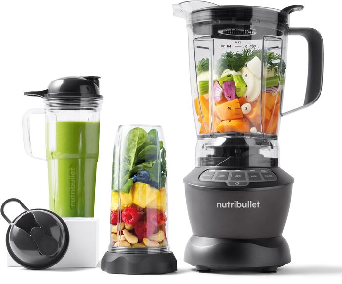 Nutribullet 1200W blandari Combo - Svartur