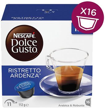 Dolce Gusto Ristretto Ardenza kaffi - 16 hylki