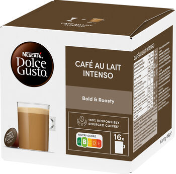 Dolce Gusto Cafe Au Lait Intenso kaffihylki