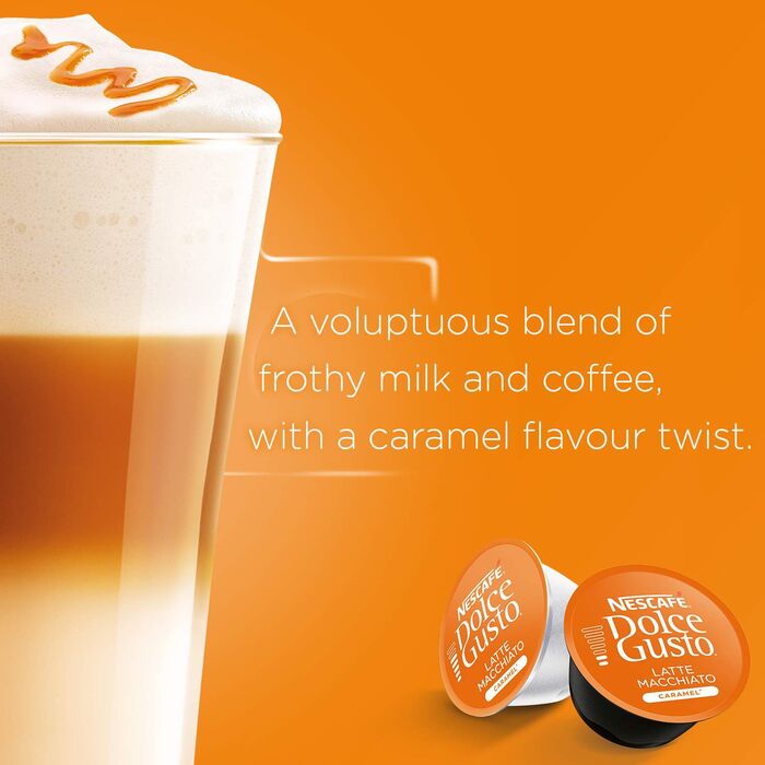 Dolce Gusto Caramel Latte Macchiato kaffihylki