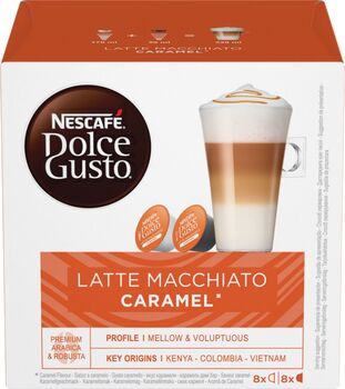 Dolce Gusto Caramel Latte Macchiato kaffihylki