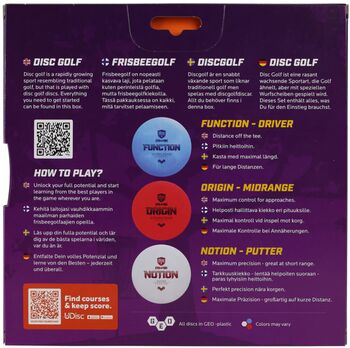 Discmania Evolution 3 Startpakki