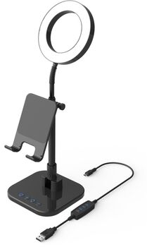 Digipower Success símahalda með hringljósi