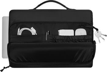 Gaston Luga Däsh 16" hliðartaska - Svört